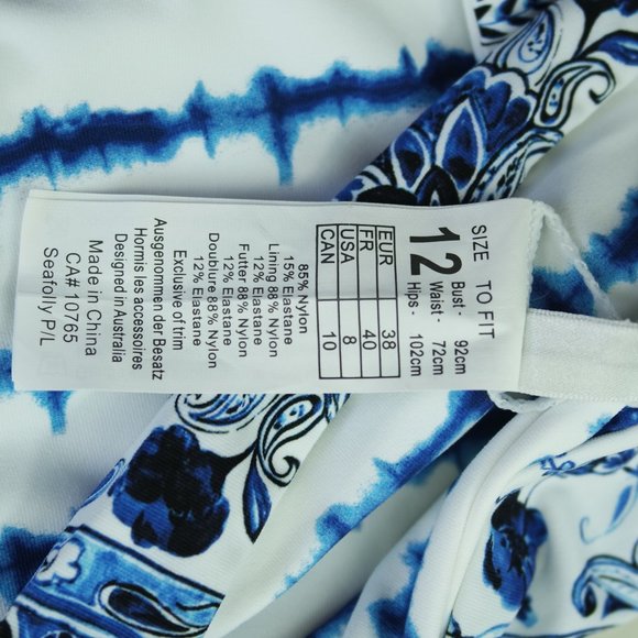 Seafolly Mandala Hipster Bikini Bottom 4 6 8 12 - Picture 13 of 16